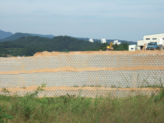 삼포산업 음성공장 부지조성 